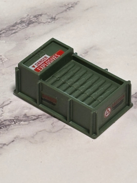 Mortar Defense Unit Ammo Crate GI Joe 1984 Hasbro Action Figure Playset