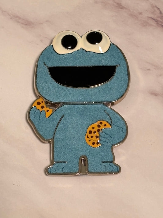 Funko Sesame Street Large Enamel Pop Pin Elmo Cookie Monster Super Grover Count