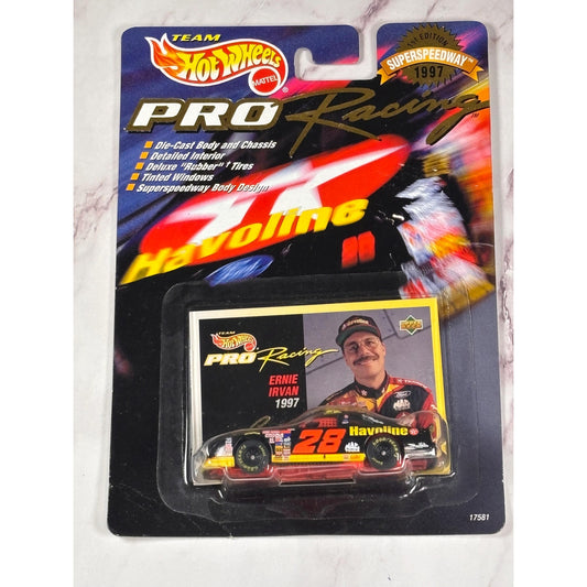 Team Hot Wheels Pro Racing 1st Edition Ernie Irvan 1997 1/64 Ford Thunderbird