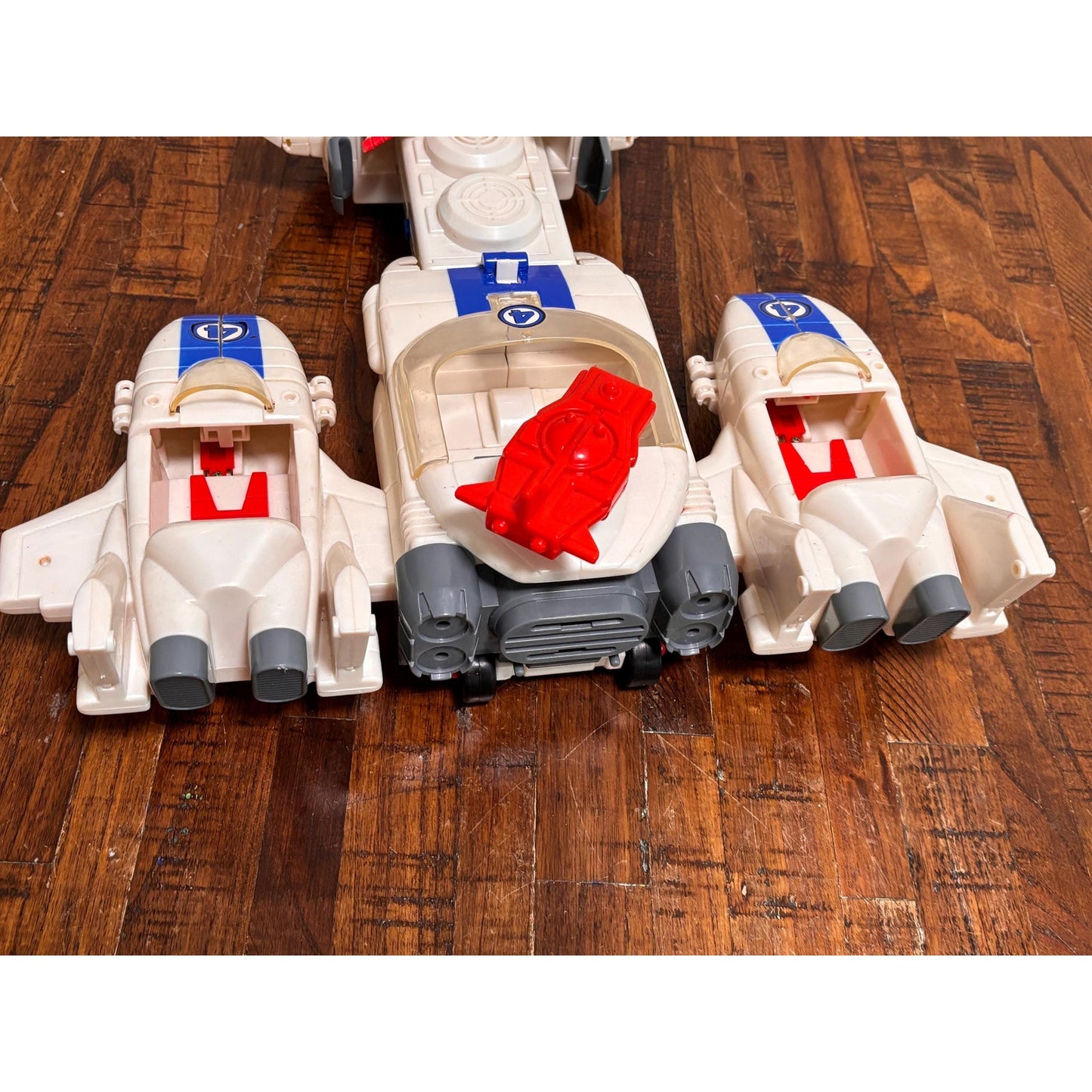TozBiz 1995 Fantastic 4 Fantasticar Modular Vehicle Ship Vintage marvel