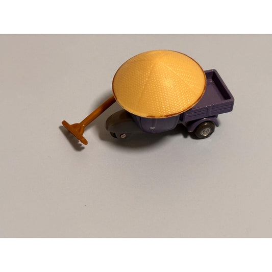 Disney Pixar Cars 2, Zen Master Pitty Diecast car, Mattel Purple mini
