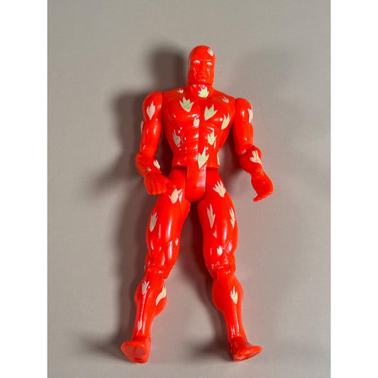 Marvel Universe Fantastic Four 4 5” Human Torch Vintage Figure 1994 Toy Biz