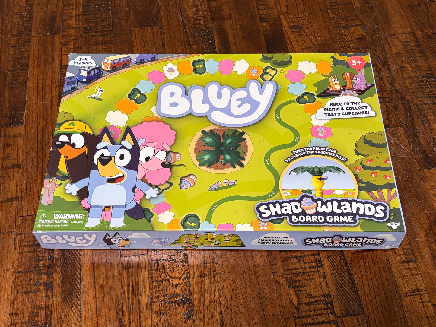 Bluey Shadowlands Board Game Cupcake Family Kids Game Night 2020