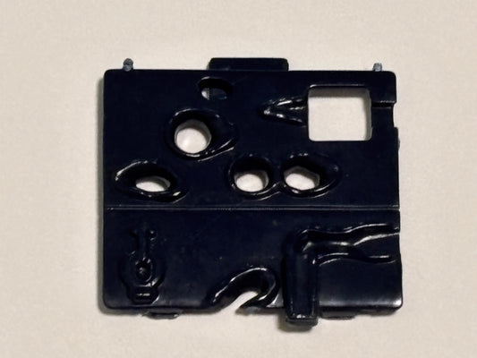 GI JOE 1984 Cobra Rattler Front Forward Engine Cover with Bullet Hole Part