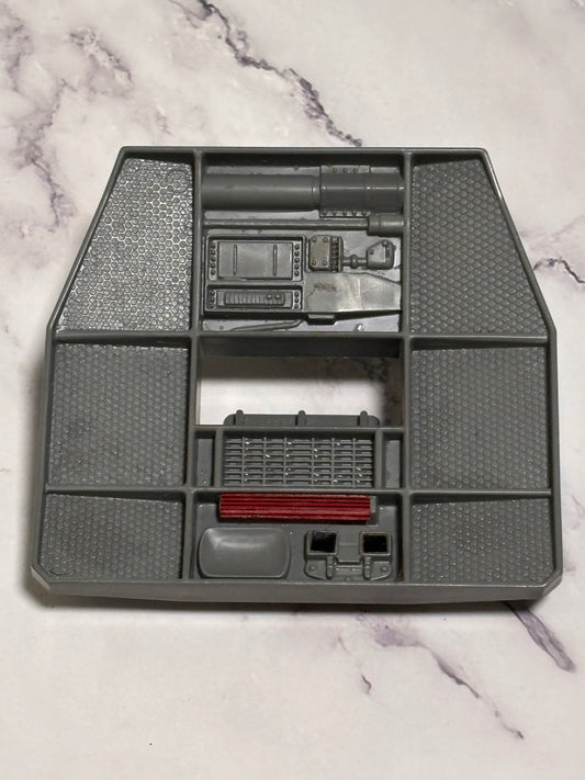 GI Joe 1985 Air Defense Unit Radar Dish Vintage Playset Part Hasbro ARAH M-3860 9