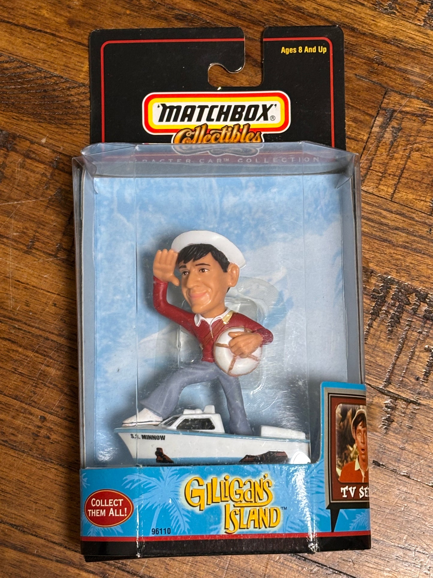 Mattel Matchbox Collectibles Gilligan’s Island Figure Boat 1999 Vintage Action Figure New