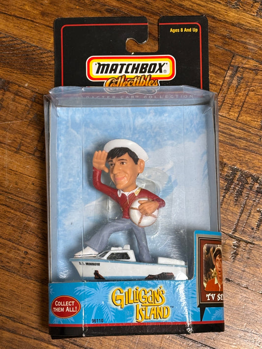 Mattel Matchbox Collectibles Gilligan’s Island Figure Boat 1999 Vintage Action Figure New