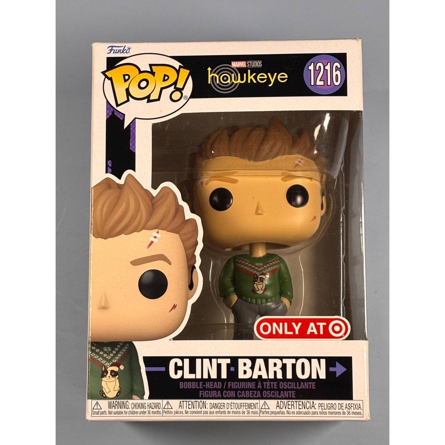 Funko Pop! Marvel Hawkeye Clint Barton #1216 Vinyl Figure Target Exclusive New