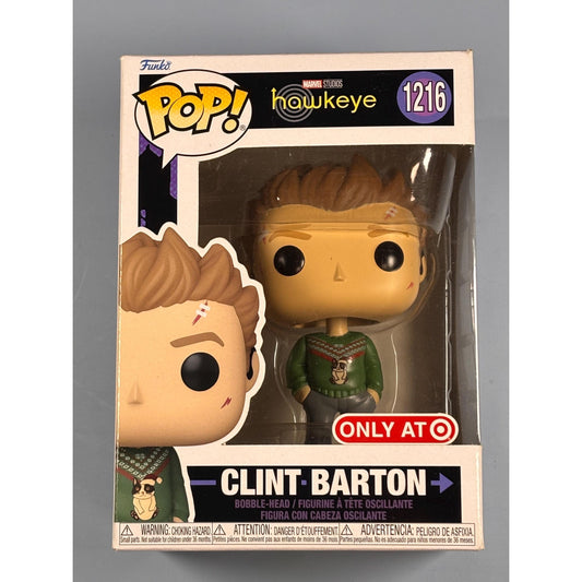 Funko Pop! Marvel Hawkeye Clint Barton #1216 Vinyl Figure Target Exclusive New