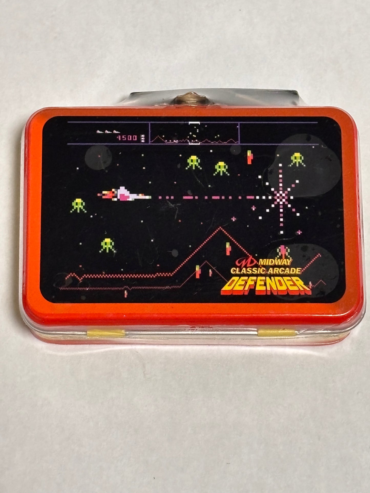 The Coop WB Defender Midway Classic Arcade Video Game Mini Miniature Box Tin New