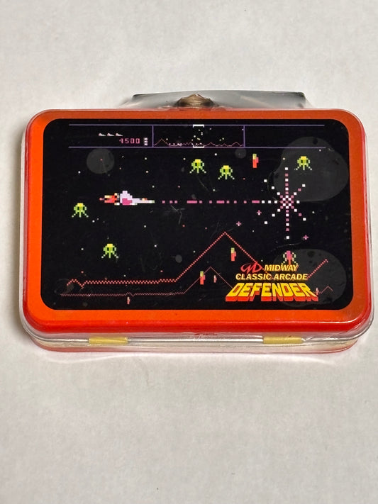 The Coop WB Defender Midway Classic Arcade Video Game Mini Miniature Box Tin New