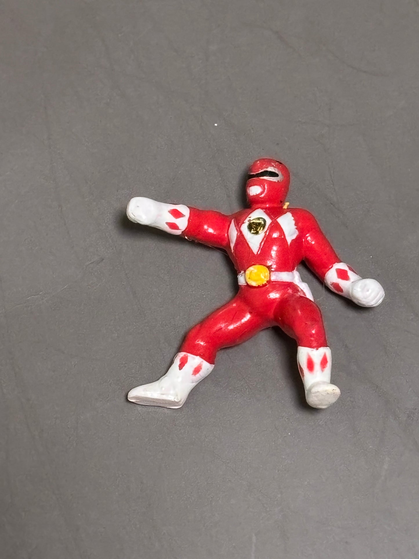 Vintage 1994 Saban Mighty Morphin Power Rangers Red Ranger Action Figure 1.5”