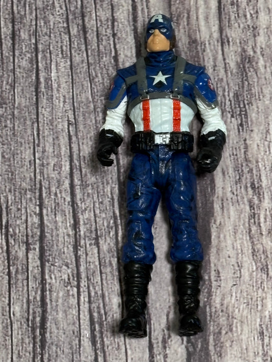 Vintage Marvel Captain America 4’ Inch Action Loose Figure