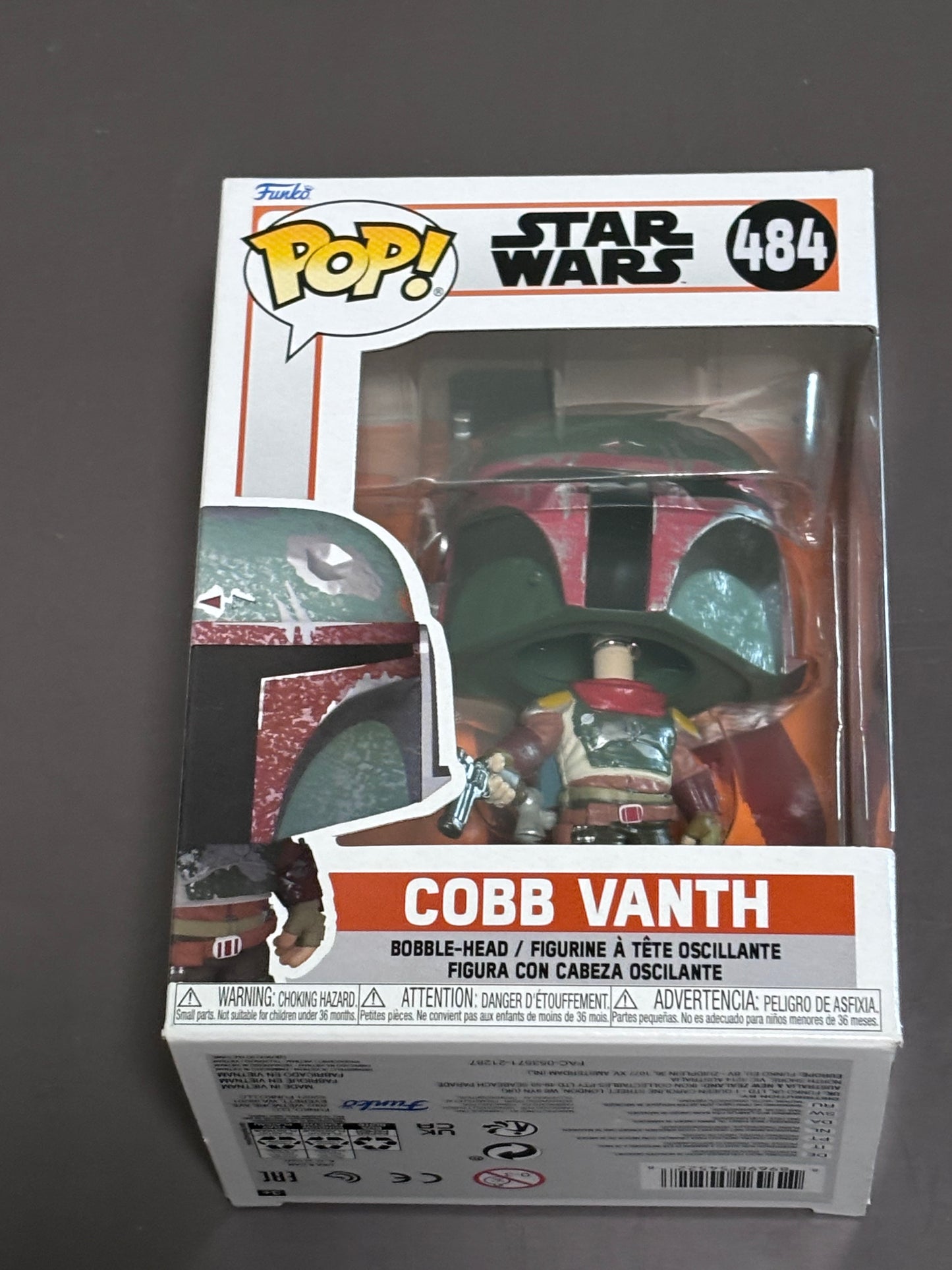 Funko Pop! Star Wars: The Mandalorian Cobb Vanth Pop! Vinyl Figure #484