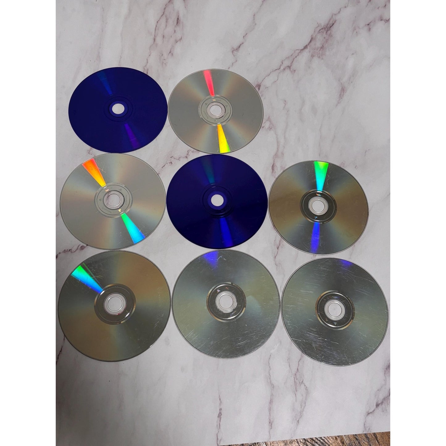 Lot of 8 Ps2 Play Station 2 Loose Game Discs