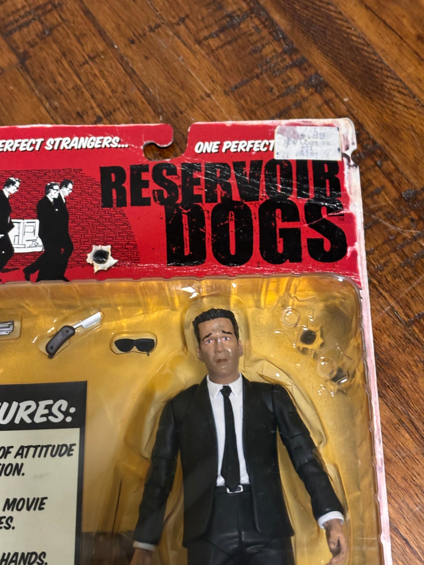 Reservoir Dogs Mr. Blonde Action Figure Mezco Toys Artisan Pictures 2001 Michael Madsen New