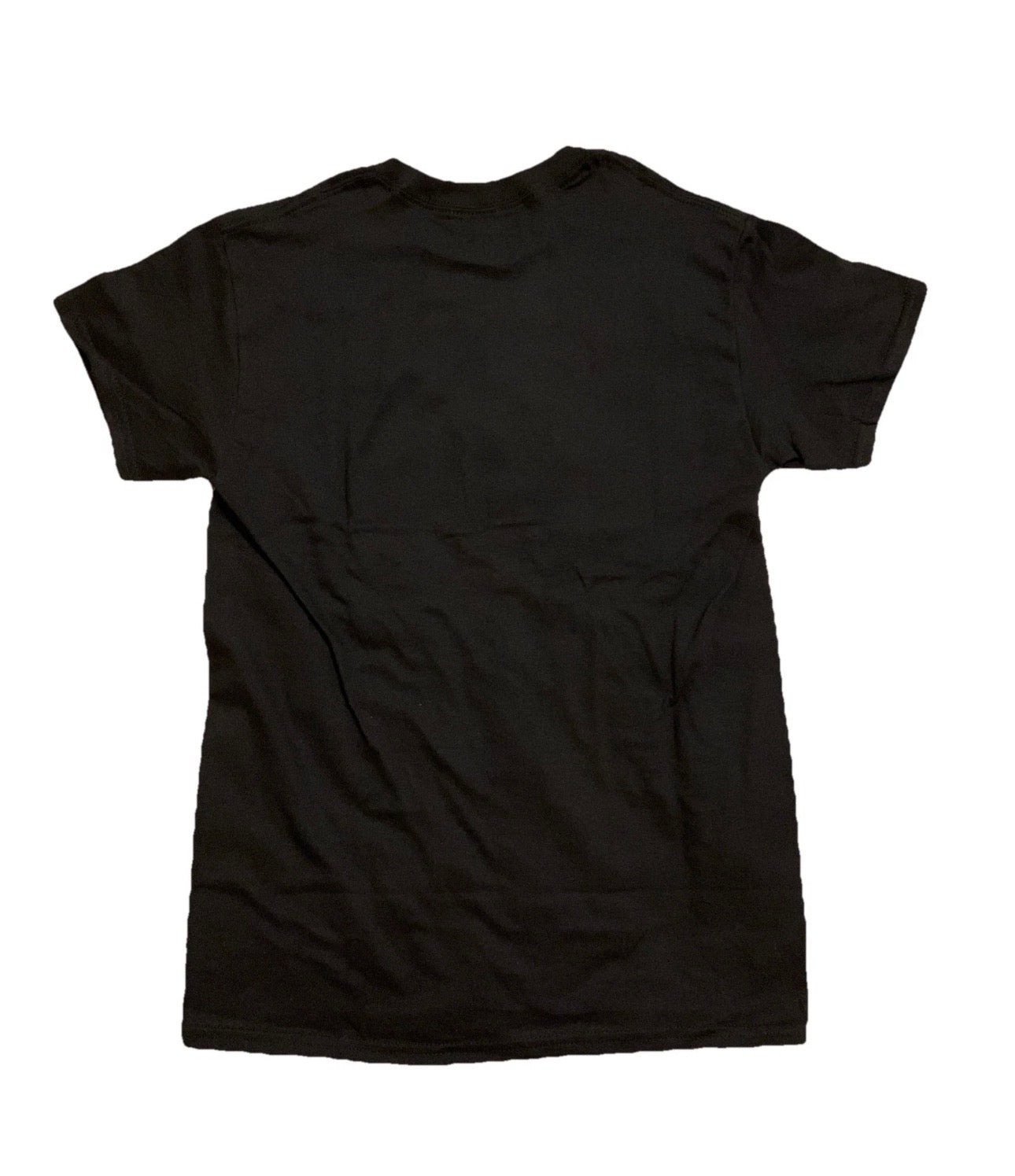 Barbie Fruit of the Loom Mattel T Shirt Women Pink On Black Tee Retro Logo Cotton NWT New