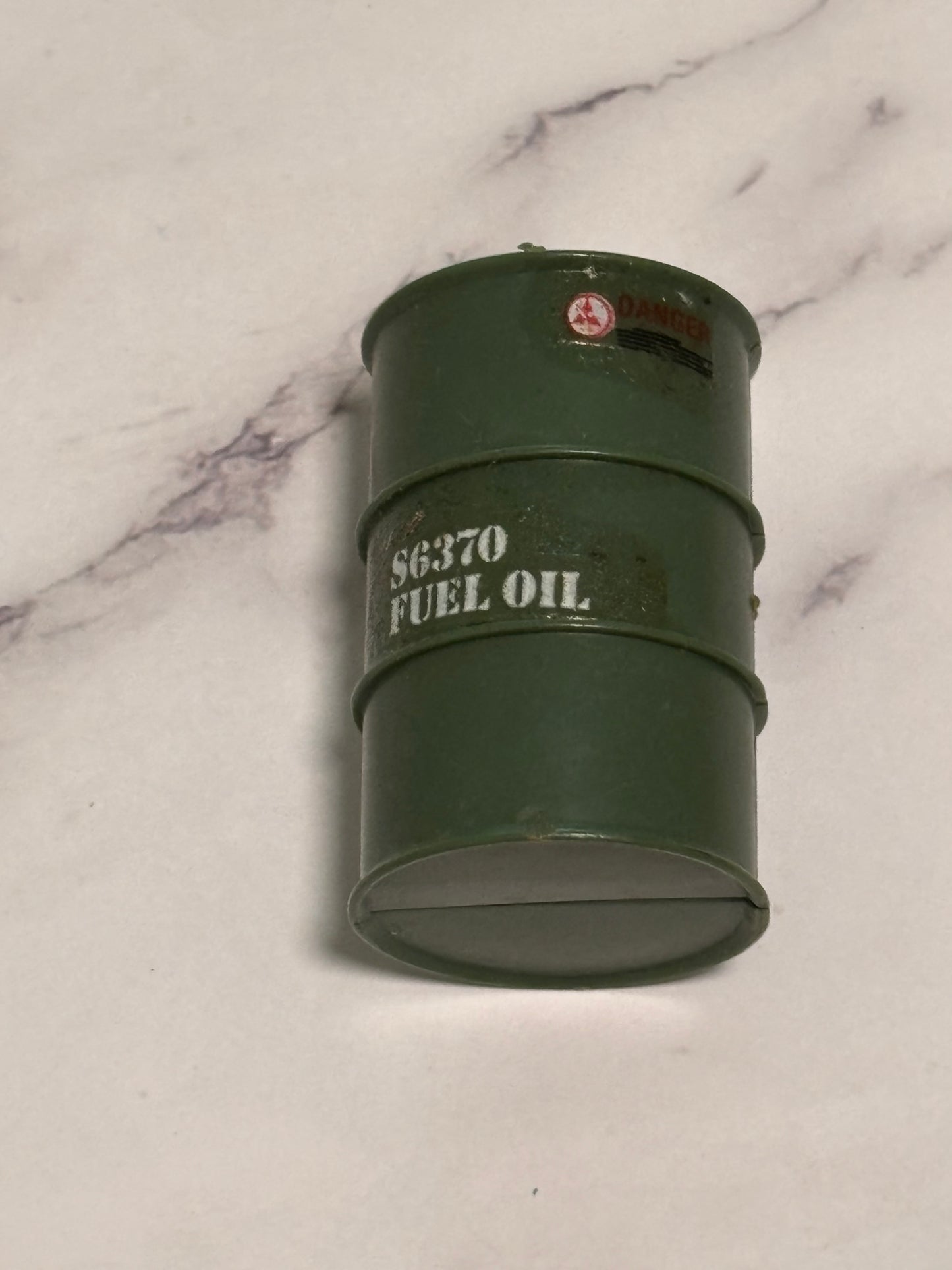 Vintage GI Joe ARAH Cobra 1984 Mortar Defense Unit Fuel Oil Barrel Drum