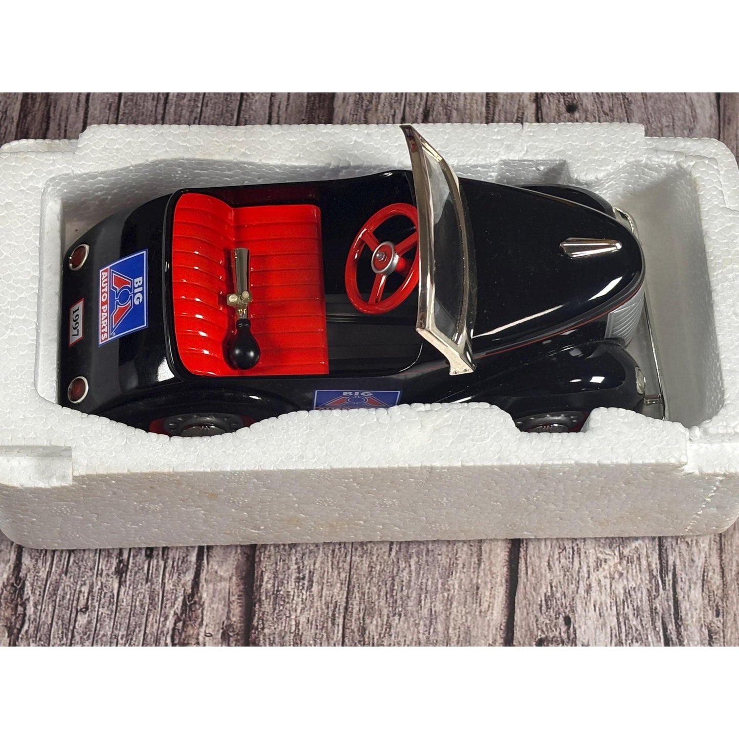 Vintage 1941 Garton Big A Auto Parts Crown Premiums Pedal Car Bank 1:6 Die Cast