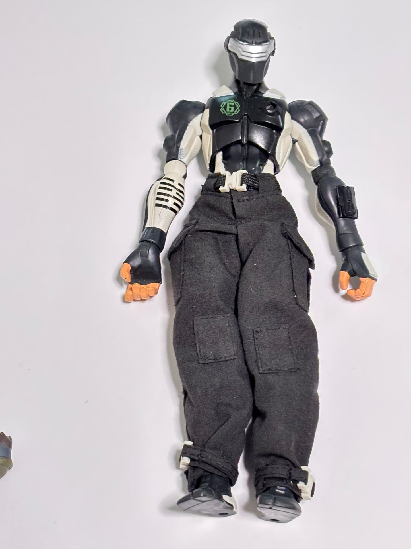 GI Joe Sigma 6 Snake Eyes Ninja Showdown Commando V2 8" Action Figure 2005