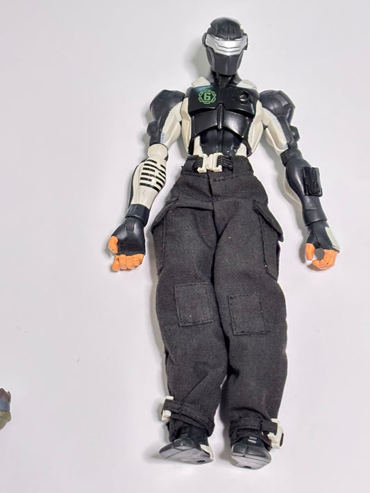 GI Joe Sigma 6 Snake Eyes Ninja Showdown Commando V2 8" Action Figure 2005