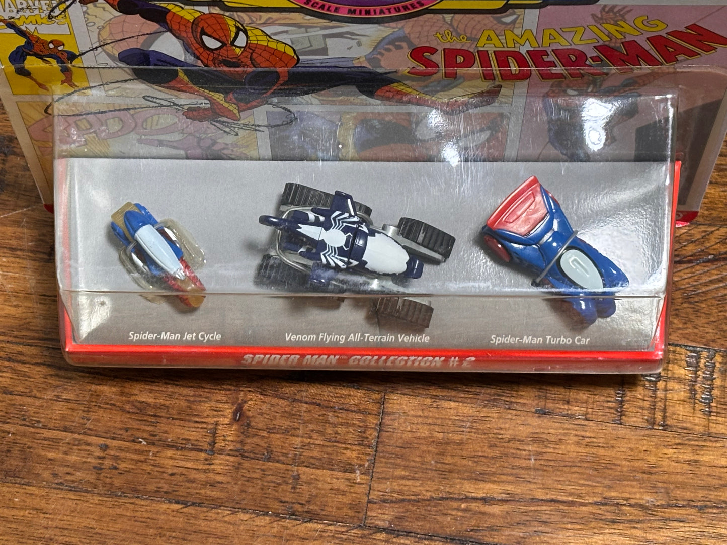Spider-Man Collection #2 - Micro Machines - Galoob 1993 New Mini Miniature Vehicles