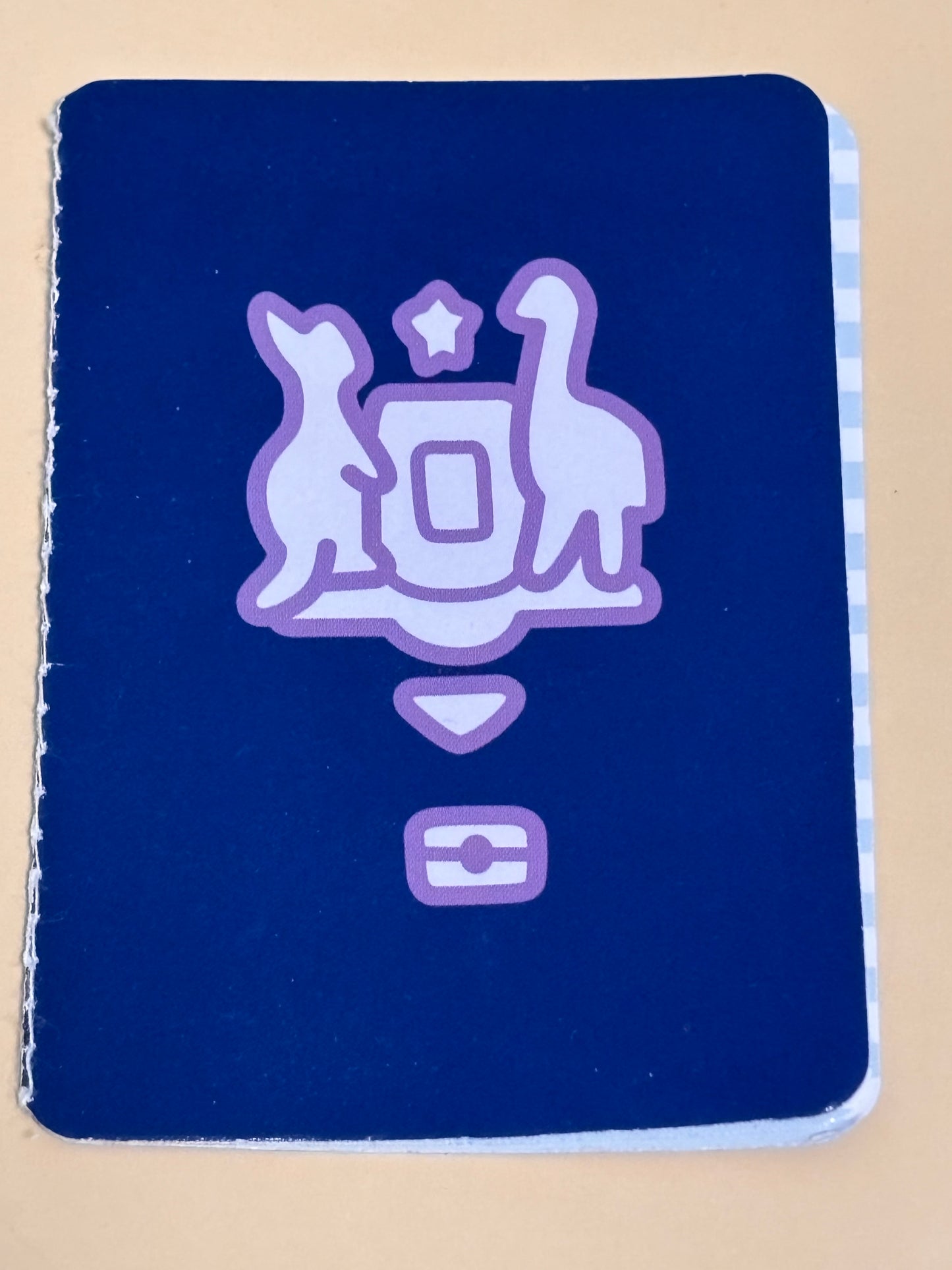 Bluey Passport for Airplane Plane for Figure Playset Replacement