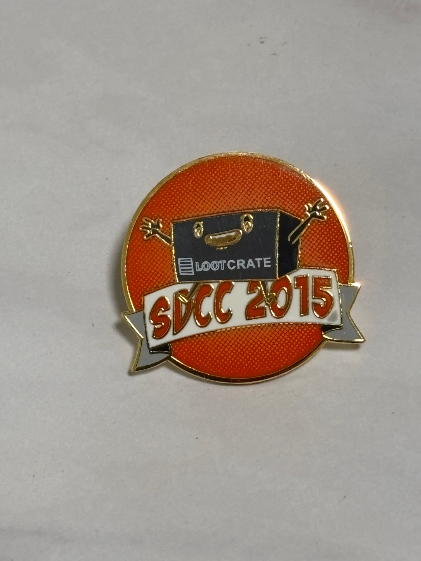 SDCC 2015 Loot Crate Exclusive Pin New San Diego Comic Con