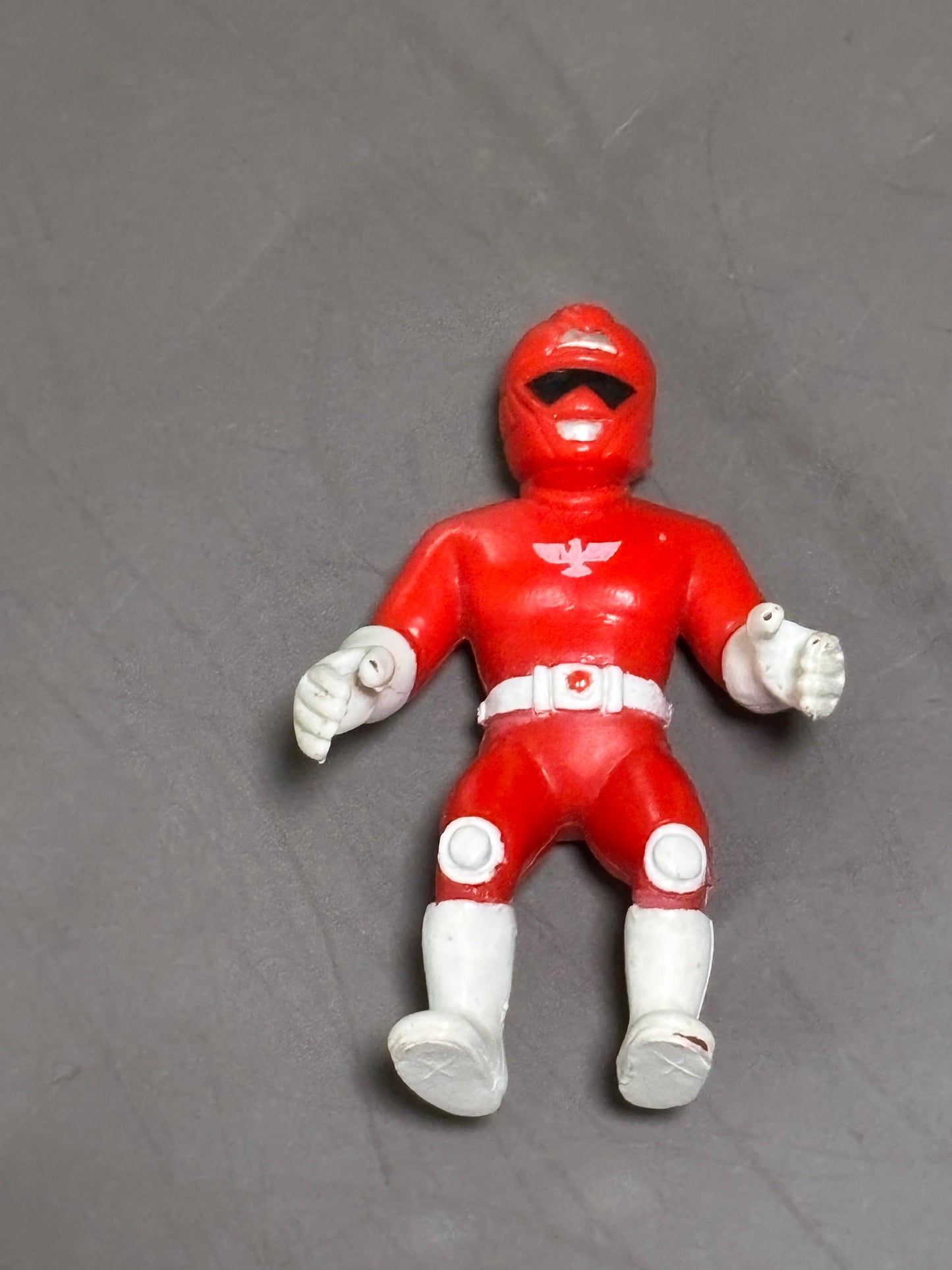 Super Robotic Red Rangers Loose 2.25" Action Figure Power Rangers PVC