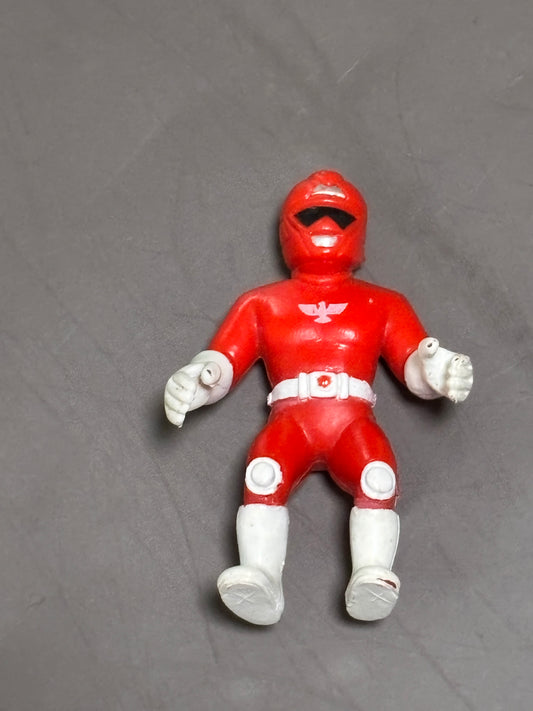 Super Robotic Red Rangers Loose 2.25" Action Figure Power Rangers PVC