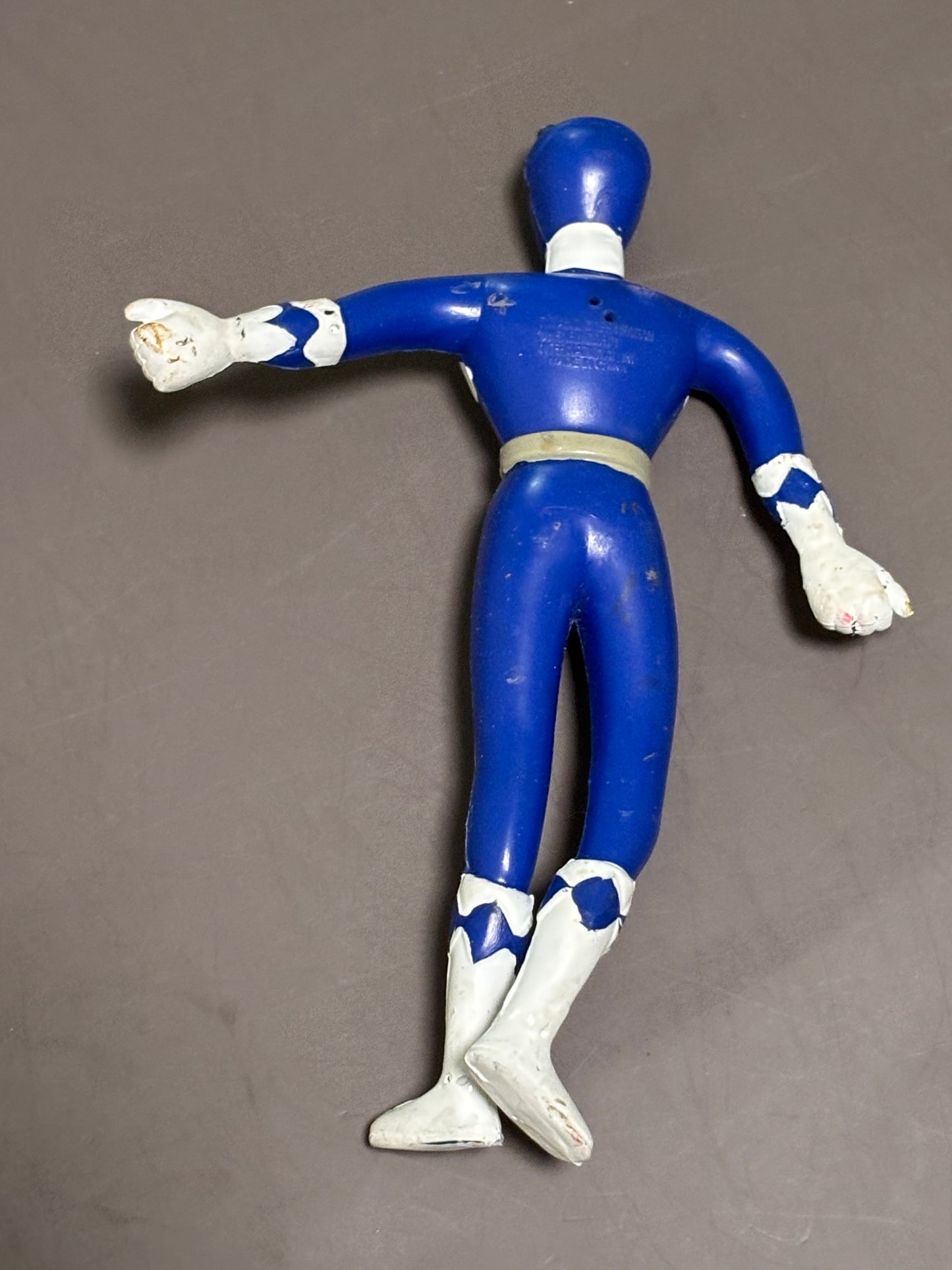 Mighty Morphin Power Rangers Blue Ranger Bendable Figure Saban 1994 Henry Gordy 5”