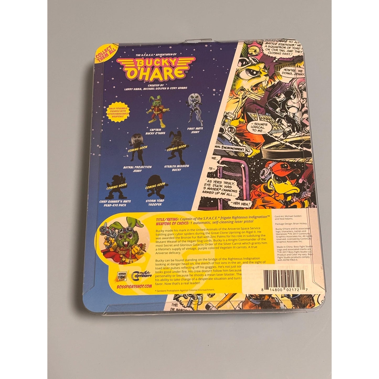 2017 Boss Fight Studio Captain Bucky O’Hare Action Figure Brand New