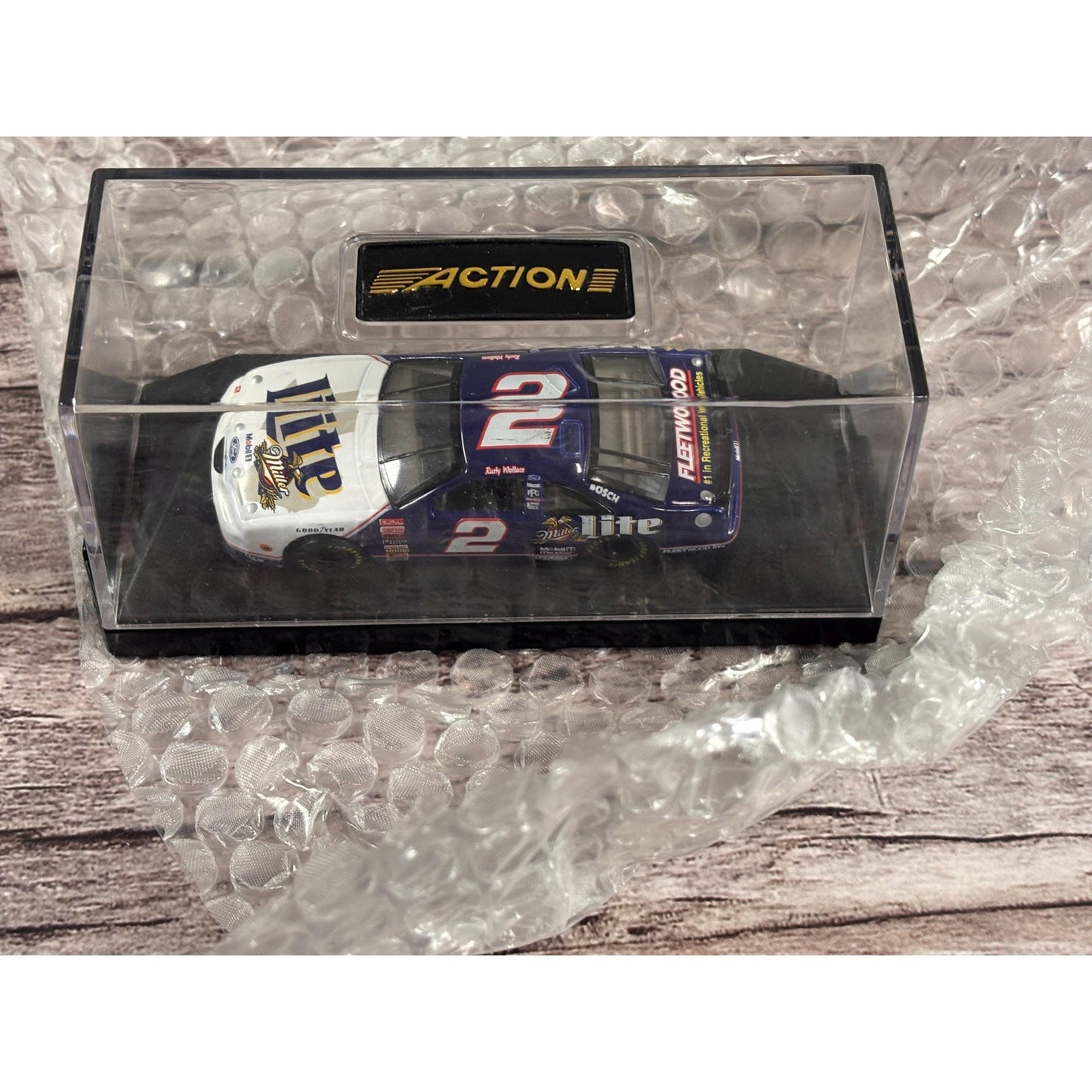 Action 1997 Miller Lite Rusty Wallace #2 Thunderbird 1:64 Limited Edition NASCAR