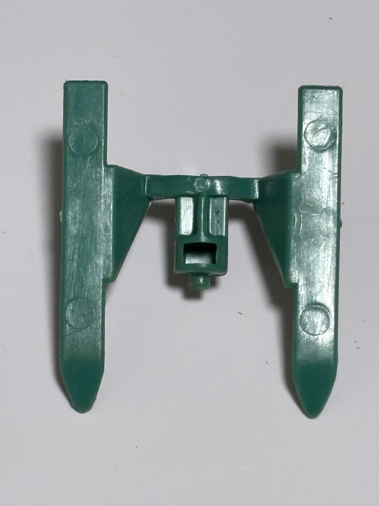 Vtg GI Joe Chameleon FRONT SKI original 1984 Zartan skier vehicle green part