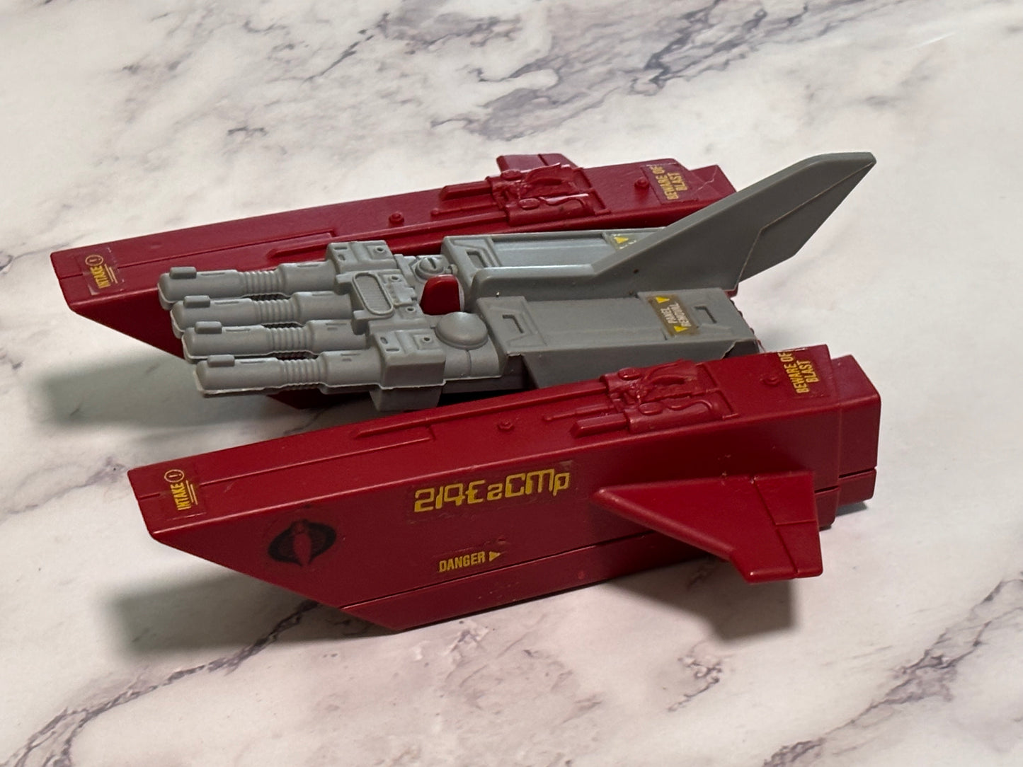 GI Joe 1987 Vintage Cobra Jet Pack Complete With Missiles Vintage Accessory