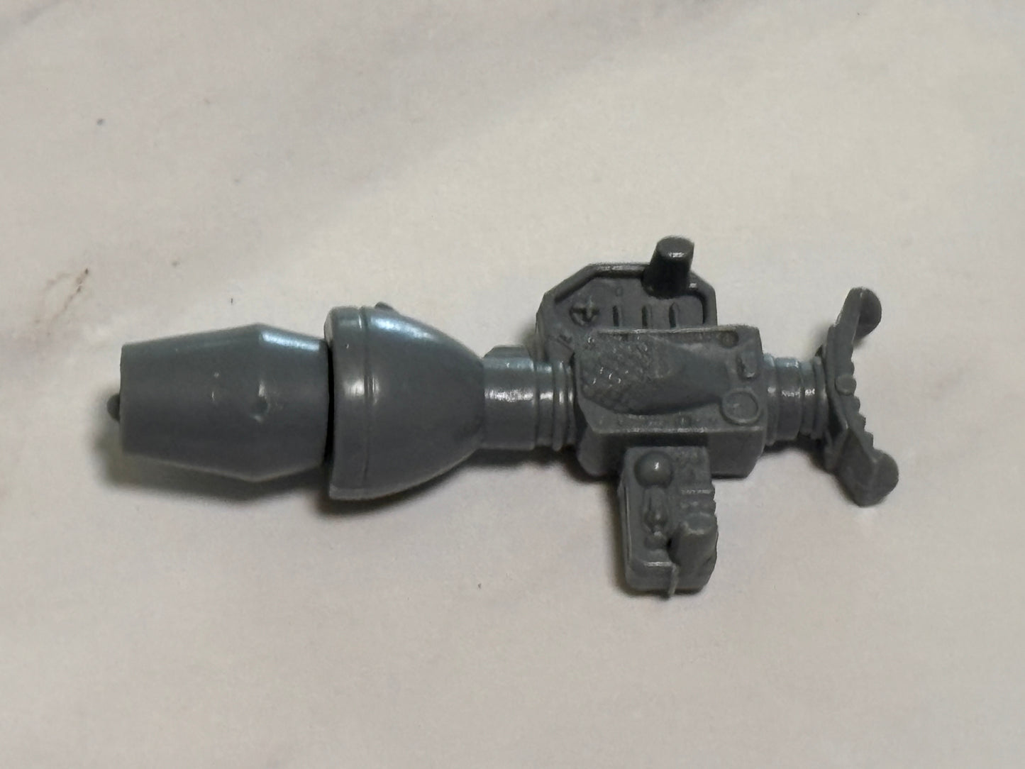 1991 Vintage Hasbro Gi Joe  Major Bludd  Sonic Disruptor Silver Weapon Gun