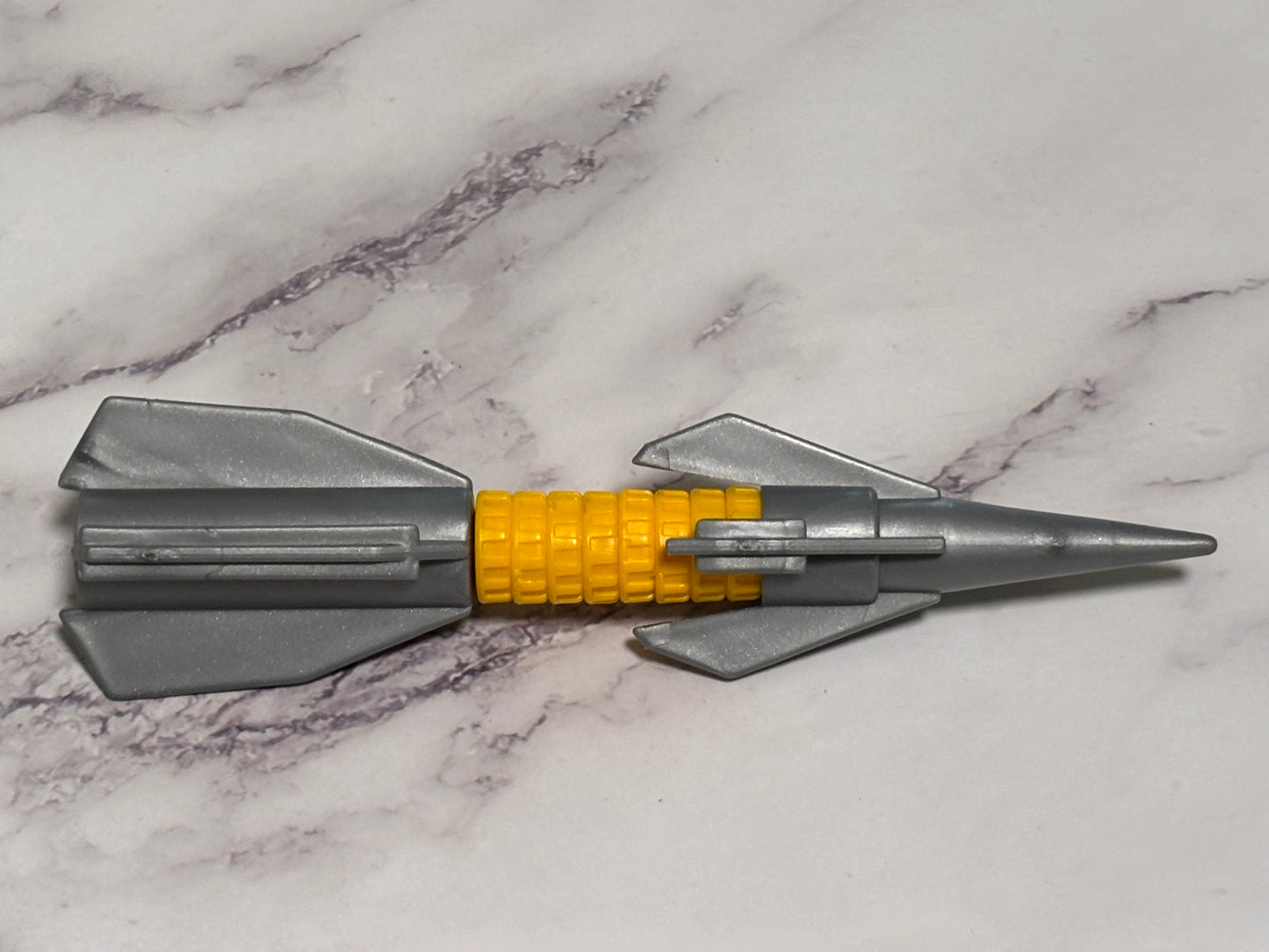 Vtg 1988 Gi Joe Cobra Imp Large Missile w/ Yellow Mines Vehicle Part Piece