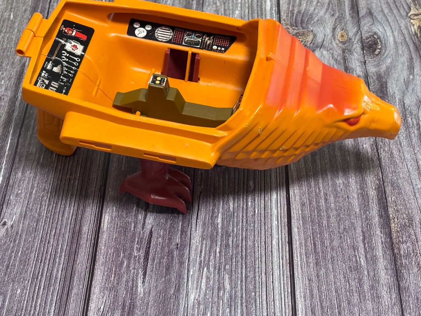 Vintage 1983 Mattel Masters of the Universe Point Dread Talon Fighter Cockpit MOTU