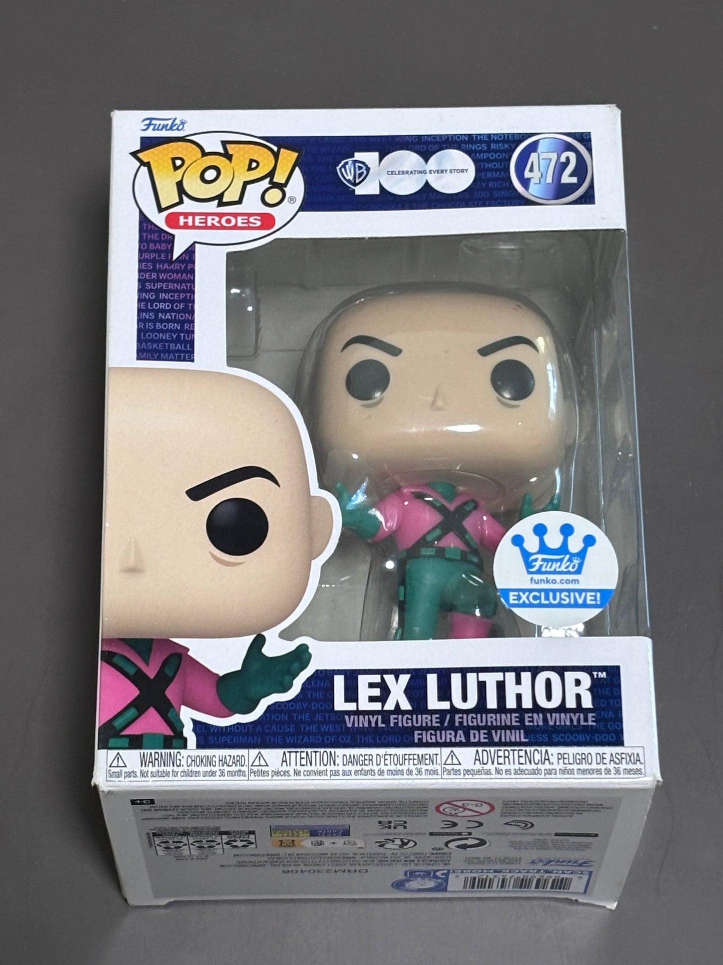 Funko Pop! #472 - Lex Luthor - DC Comics Funko Shop Exclusive Superman Villain