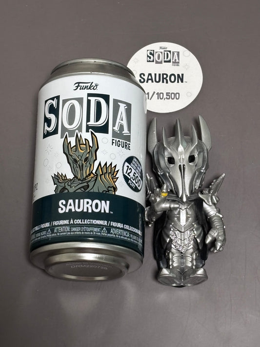 Funko Soda Sauron Lord of The Rings Vinyl Figure 10,500