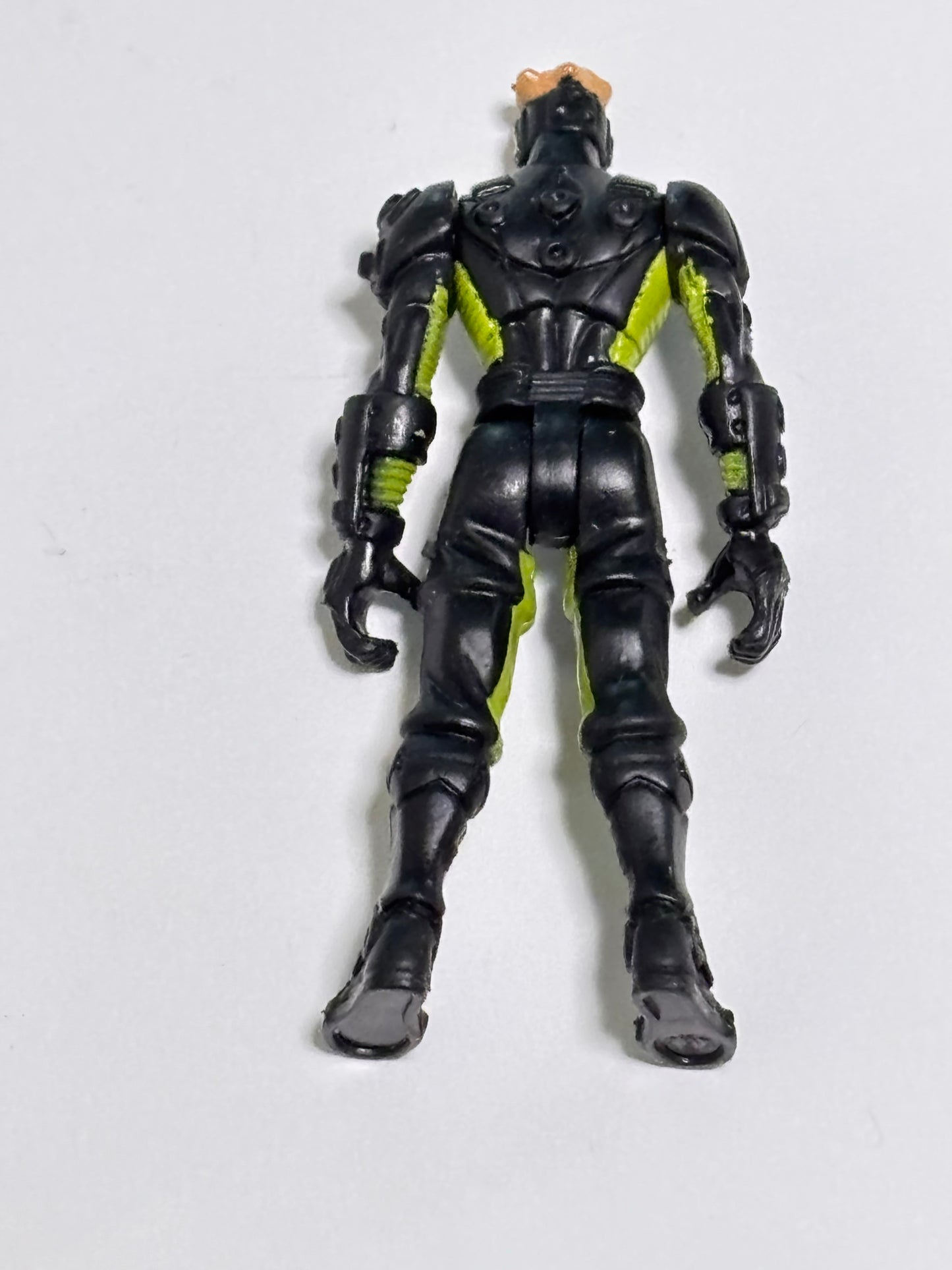 Hasbro 2005 G.I. Joe Sigma 6 Iron Hammer Armored Snake Eyes 2.5" Figure
