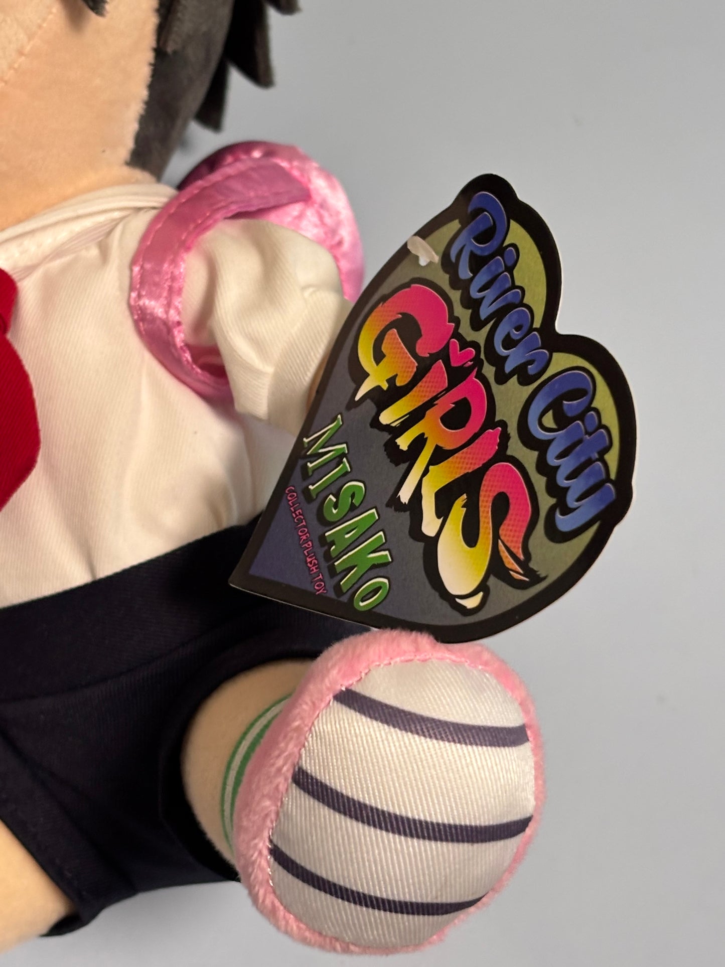 River City Girls Zero 1 2 Misako Plush Figure Limited Run Games Fangamer NWT New