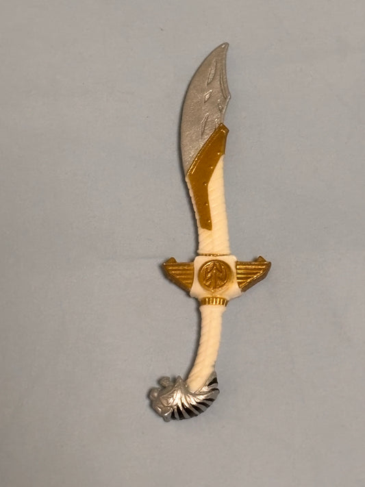 Mighty Morphin Power Rangers Legacy Collection White Ranger Saba Sword Weapon