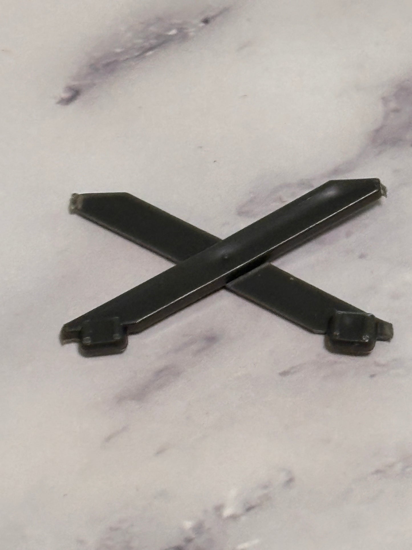 Vintage 1984 GI Joe Bivouac Cot Legs Cross Brace Part