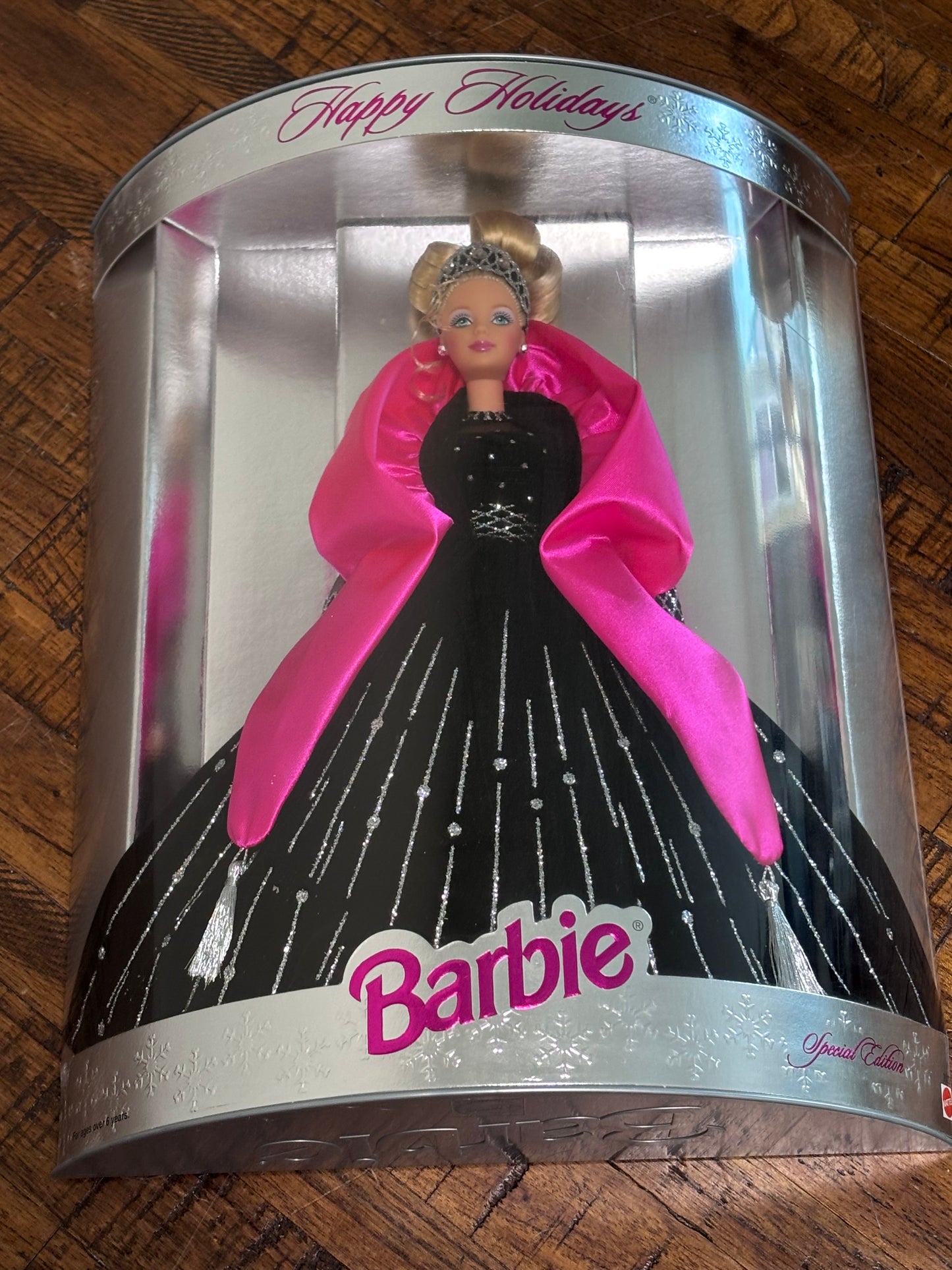 Vintage Mattel 1998 Special Edition Happy Holidays Barbie Doll # 20200