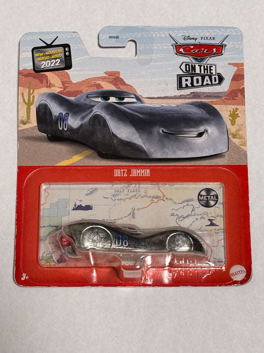 Hot Wheels Mattel Character Die-cast Car Disney Pixar 2021 Cars on The Road Datz Jammin 08 Metal Series New