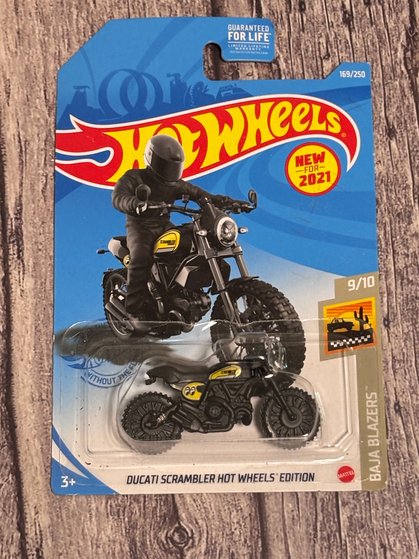 2020 Hot Wheels Ducati Scrambler Hot Wheels Edition Baja Blaszer #169