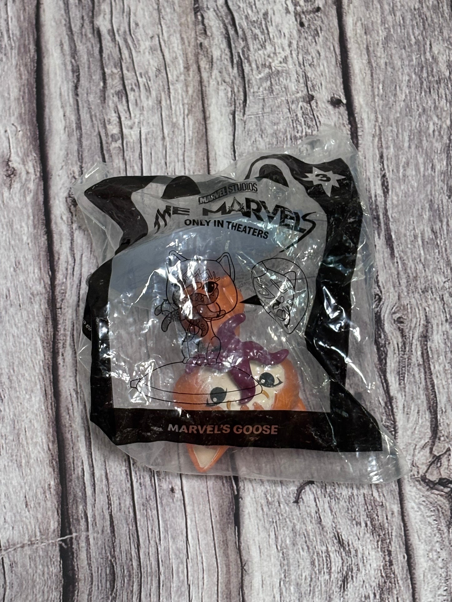 McDonalds Happy Meal Toy 2023 The Marvels Goose The Cat #3 New