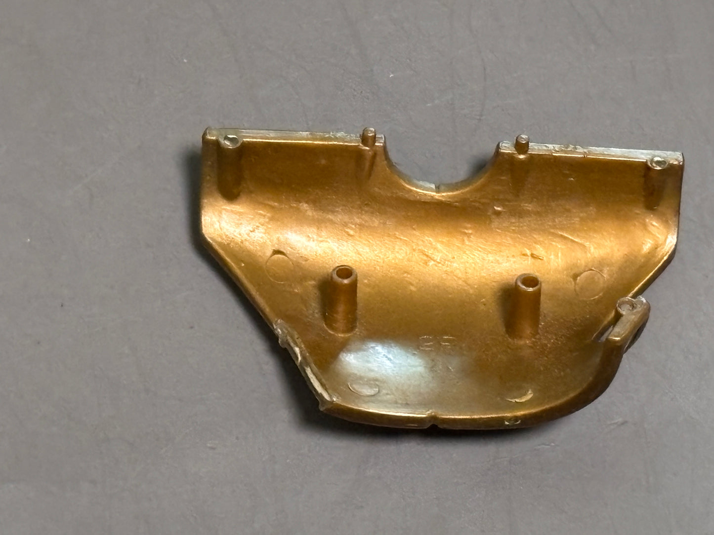 Mighty Morphin White Power Ranger Replacement Part Armor Plate Back Piece 8”