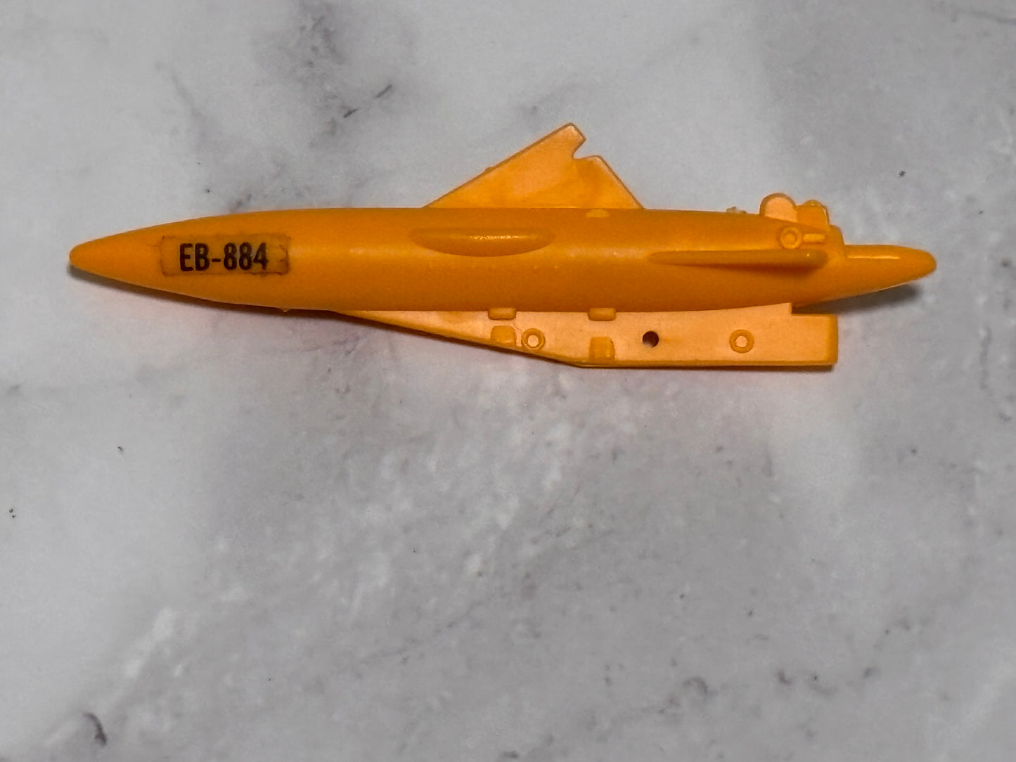 Snow Cat 1985 G.I. Joe ARAH  Vintage Vehicle Weapon Torpedo Missile Bomb Part